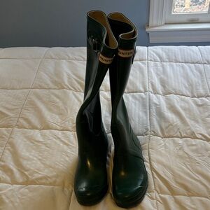 Hunter Women's Dark Green Rain Boots